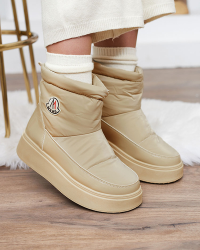 Royalfashion Naiste liibuvad lumesaapad heleroosa värvi Ademra