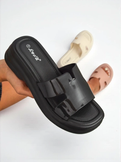 Royalfashion Naiste plätud paksema tallaga Nova Gloss