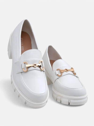 Royalfashion Women's moccasins with low heel Tollere