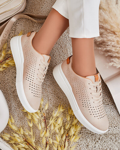 Royalfashion Women's openwork sports shoes Deromias