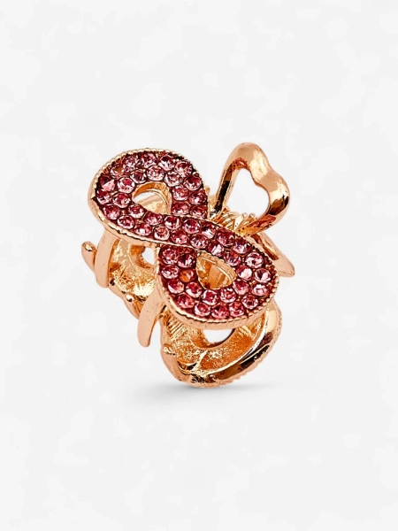 Royalfashion TwinkleGrip Hair Clip with Zirconia