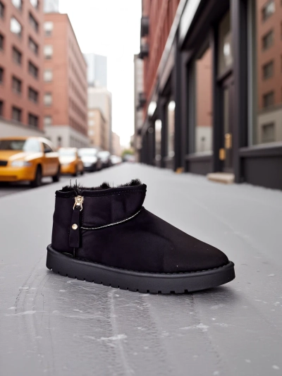 Royalfashion Short boots resembling women's snow boots Fefoz