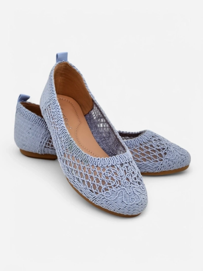 Женские перфорированные балетки Royalfashion Annete