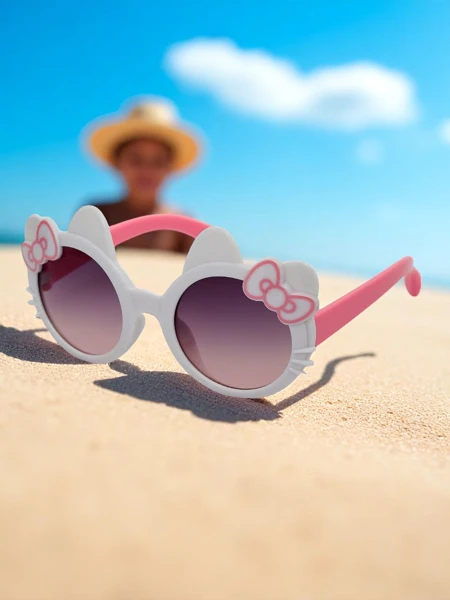 Royalfashion Laste päikeseprillid Kass Kitty Prillid