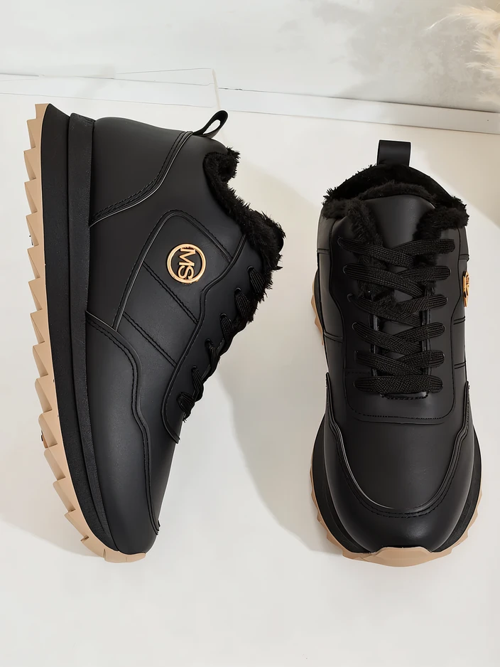 Royalfashion Утепленные женские кроссовки с мехом Casot