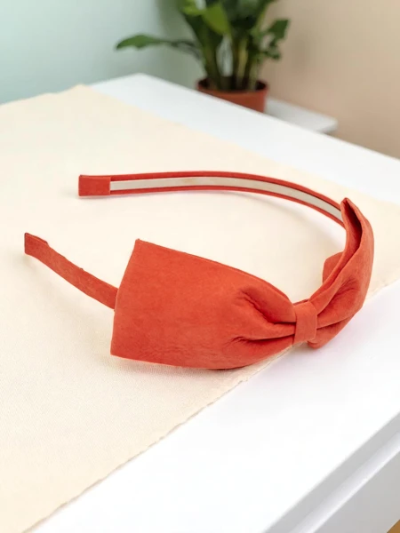 Royalfashion Hairband with Bow Lila