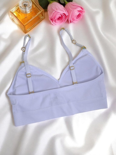 Royalfashion Women's Padded Sports Bra Active Support