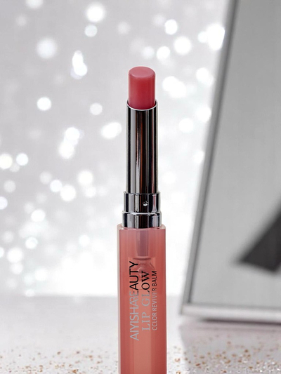 Moisturizing lipstick-balm in Raspberry Pink color