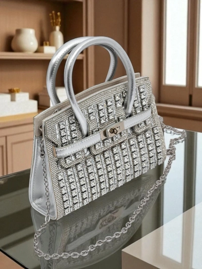 Royalfashion Женская сумка-клатч с цирконами Seren Voux
