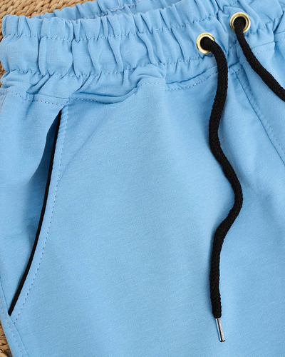 Women's blue sweatpants - Clothing