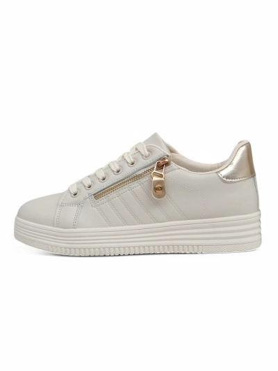 Royalfashion Women's sporty sneakers with decorative zipper Evrove