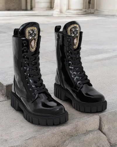 Royalfashion Naiste Operre nöörsaapad