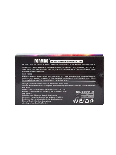 Formbo Azzurro Argus – sinine juuksesavi, Fashion soeng