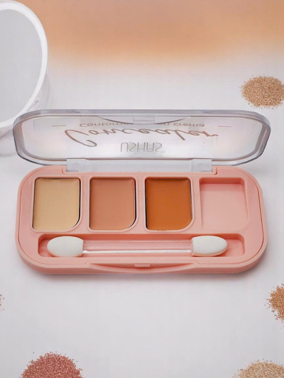 Mattifying Contour Palette 3 shades Oatmeal Carrot