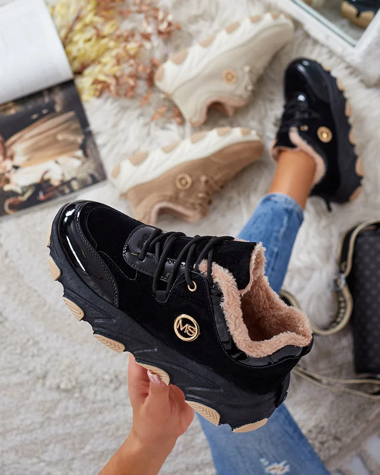 Royalfashion Women's insulated sneakers Caroz