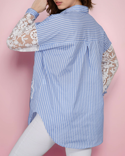 Royalfashion Naiste triiksärk pitsiga