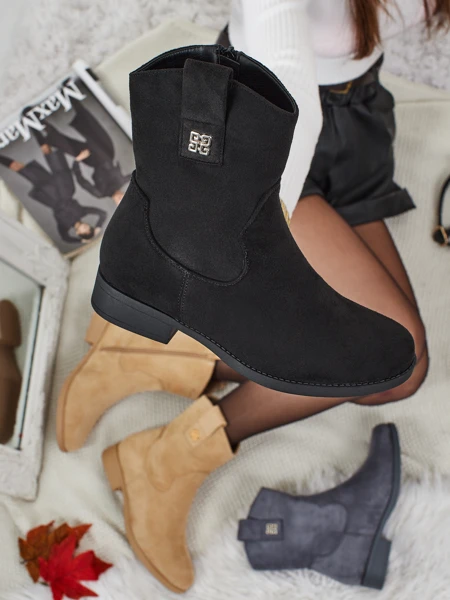 Women's Kelmoria Faux Suede Ankle Boots