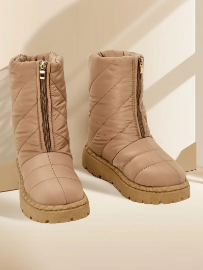 Royalfashion Kvinner sine snjóflókkar fótalar Esissa