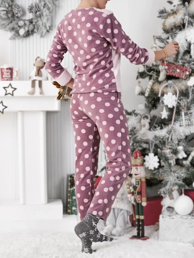 Royalfashion Women's pajama a'la fleece Hello Winter