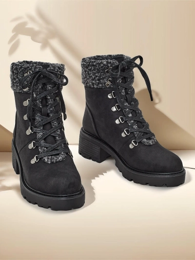 Royalfashion Ayassa Women's Trapper Boots Sawoli