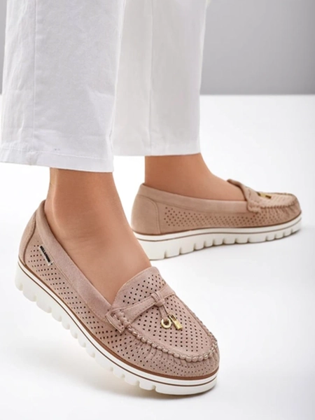 Royalfashion Women's perforated moccasins Elissas