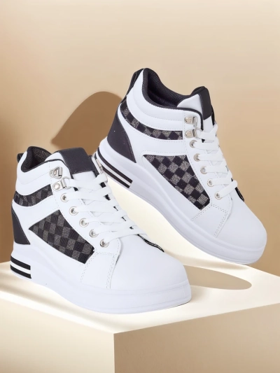 Royalfashion Women's Wedge Sneakers Erron