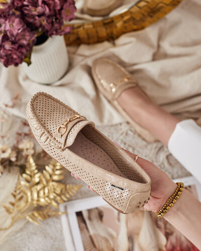 Royalfashion Women's openwork moccasins Mill