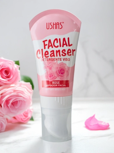 Cleansing moisturizing rose foam for face 85g