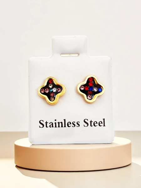 Royalfashion Naiste kõrvarõngad tsirkoonkividega