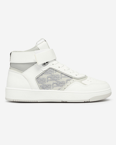 Women's white Xosa high sneakers - Footwear