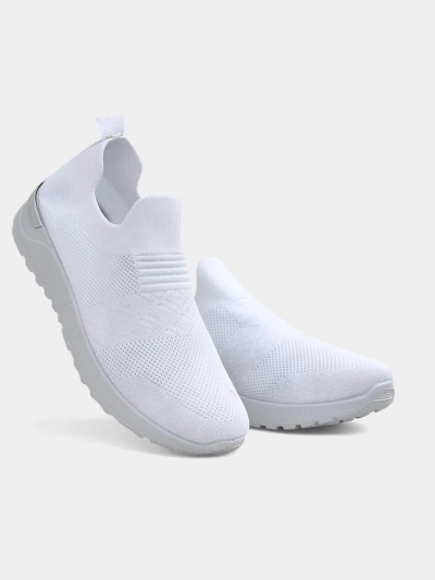 Royalfashion Women's Slip-On Fabric Sports Shoes Satet