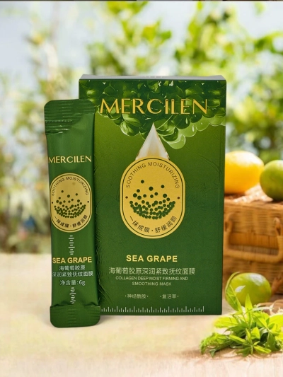 Grape Extract Mask - Moisturizing and Soothing Irritations