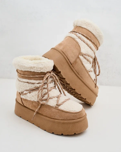 Royalfashion Women's lace-up snow boots Evonie
