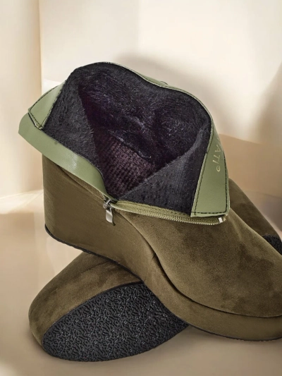 Royalfashion Kvinnor wedge ankelskor Sieffa