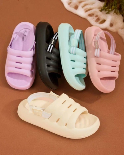 Royalfashion Women's Sportin rubber flip-flops