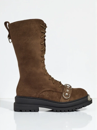 Royalfashion Naiste paeltega poolsaapad Werces