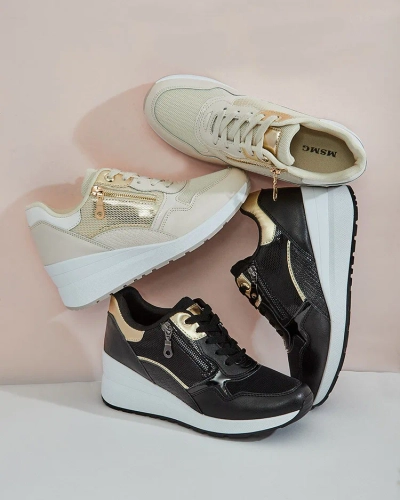 Royalfashion Women's sporty sneakers on a Nentas catskin
