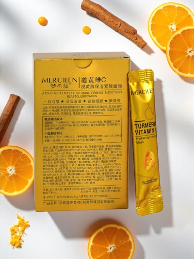 Aurelia Vita niisutav mask kurkumi ja C-vitamiiniga Mercilen 25ml