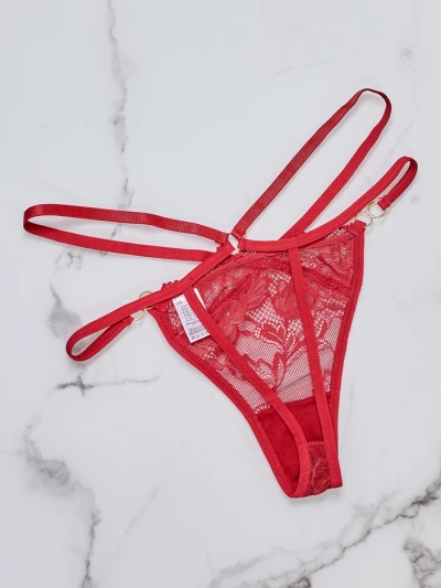 Royalfashion Naiste pitsiline stringaluspüksid
