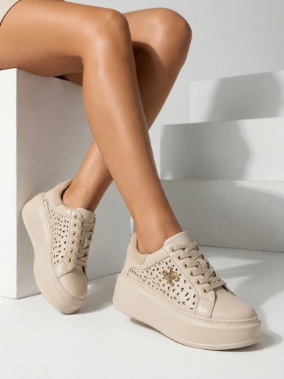 Royalfashion Women's perforated sport sneakers Jovixi