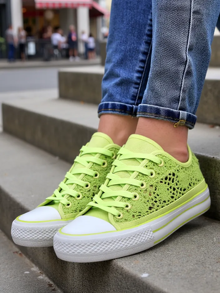 Royalfashion Women's perforated sneakers Nizzet