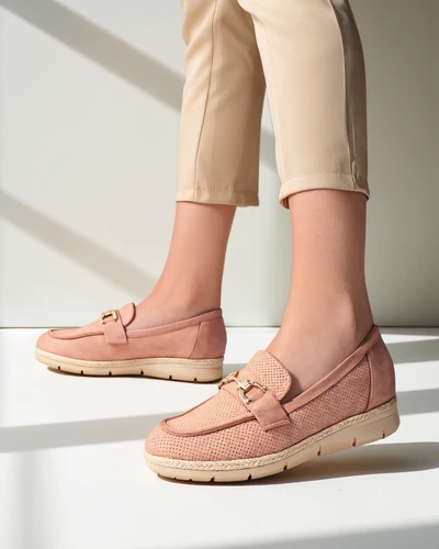 Royalfashion Women's flats with a decorative detail on the toe