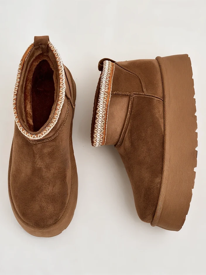 Royalfashion Naiste lühikesed saapad a'la lumesaapad Xoalla