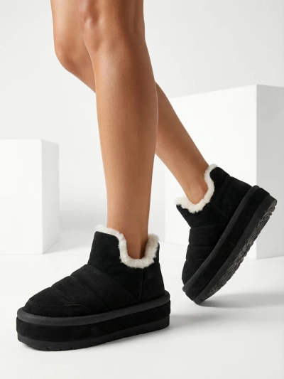 Royalfashion Naiste Zoeno lühikesed saapad a'la lumesaapad