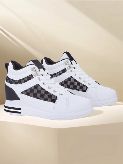 Royalfashion Women's Wedge Sneakers Erron