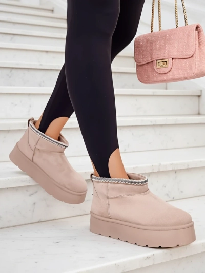 Royalfashion Women's short boots a'la snow boots Xoalla