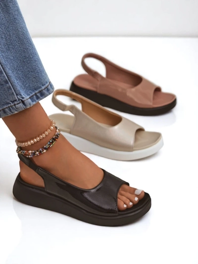 Royalfashion Naiste paksu tallaga sandaalid Luna Shines