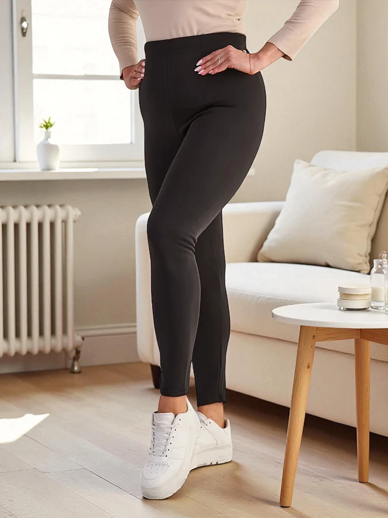 Royalfashion Naiste isoleeritud treggings püksid PLUS SIZE