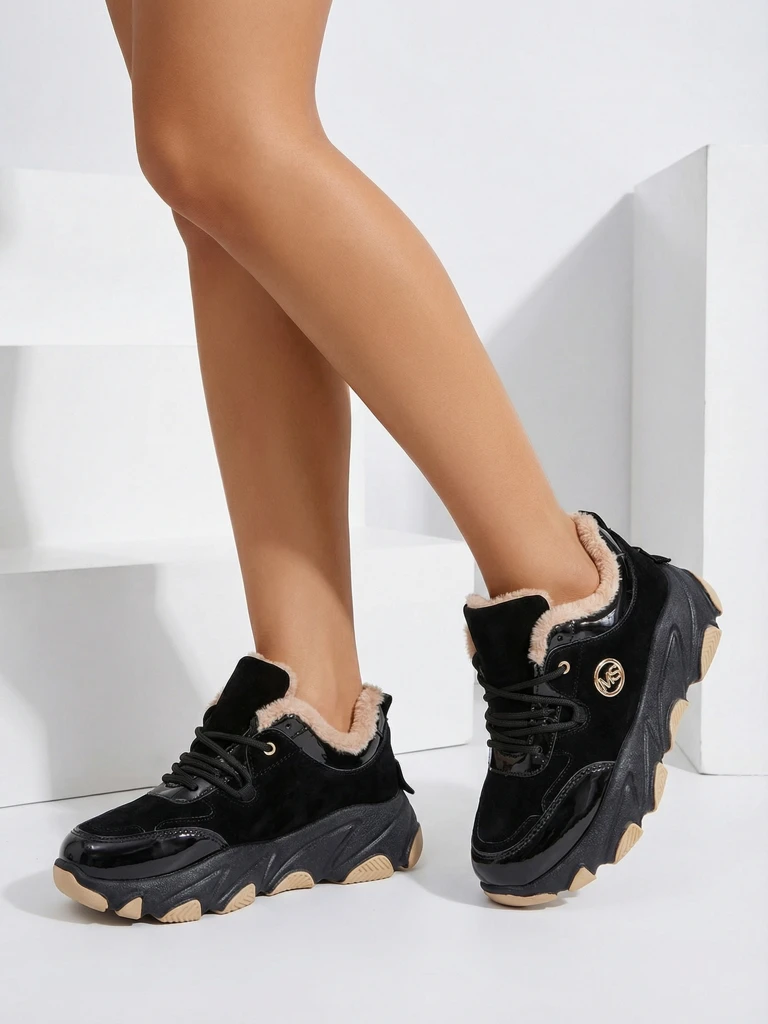 Royalfashion Women's insulated sneakers Caroz