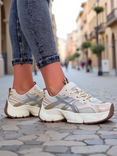 Royalfashion Women's Sporty Sneakers Senuifo